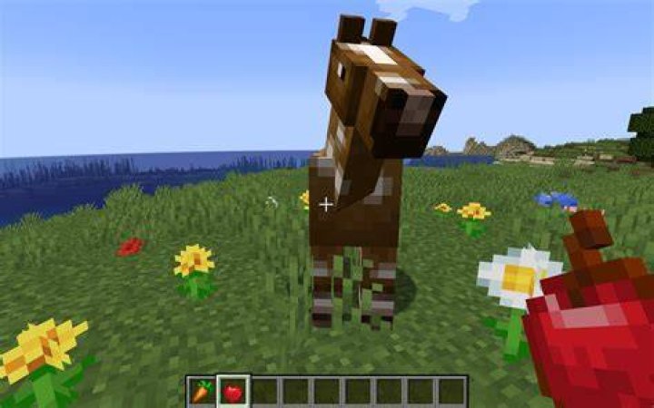 How to feed a minecraft horse