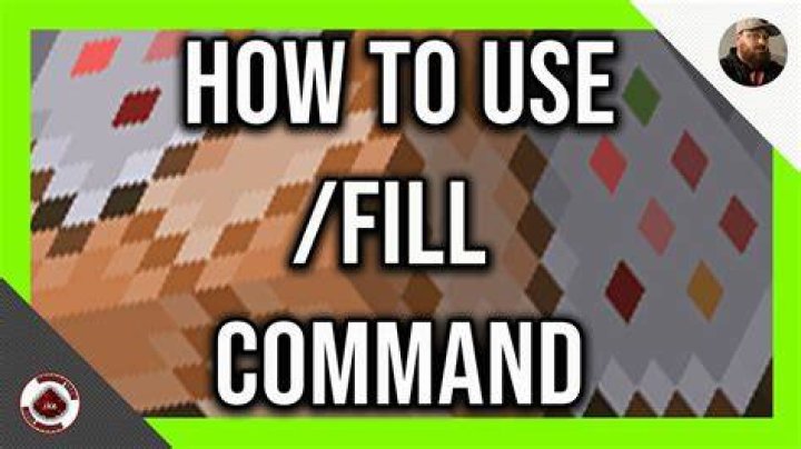 How to fill a space in minecraft