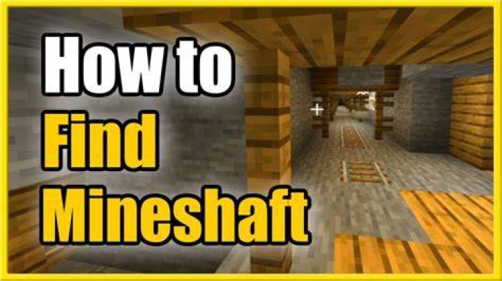 How to find a mineshaft in minecraft
