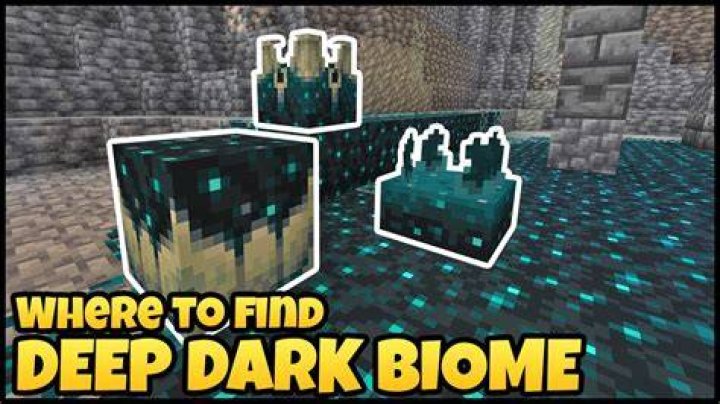 How to find deep dark biome minecraft