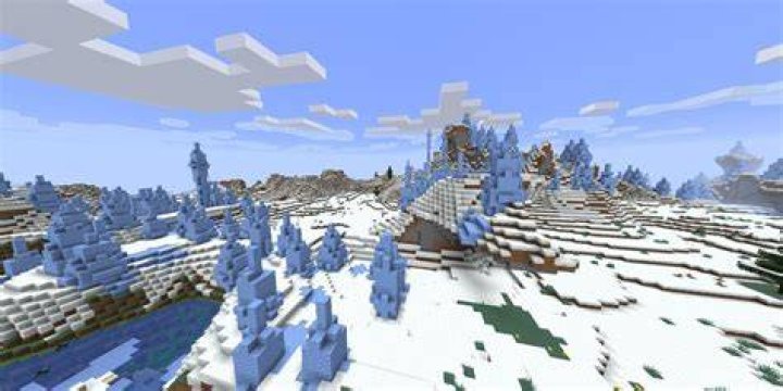 How to find ice biome in minecraft