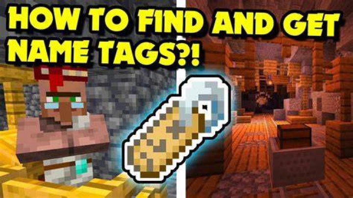 How to find name tags in minecraft