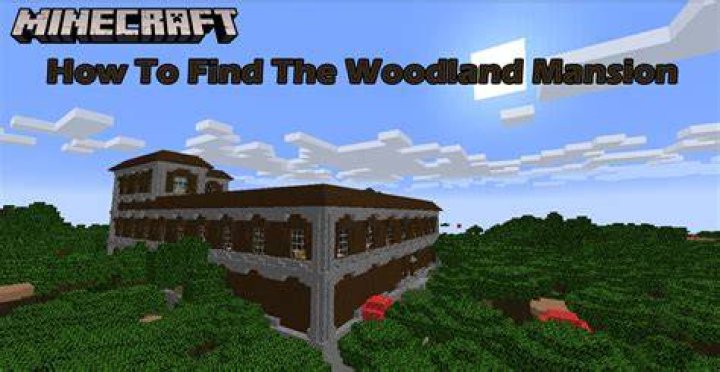 How to find woodland mansion in minecraft
