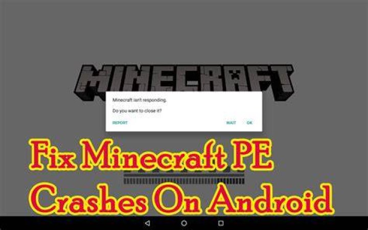 How to fix minecraft pe crash android