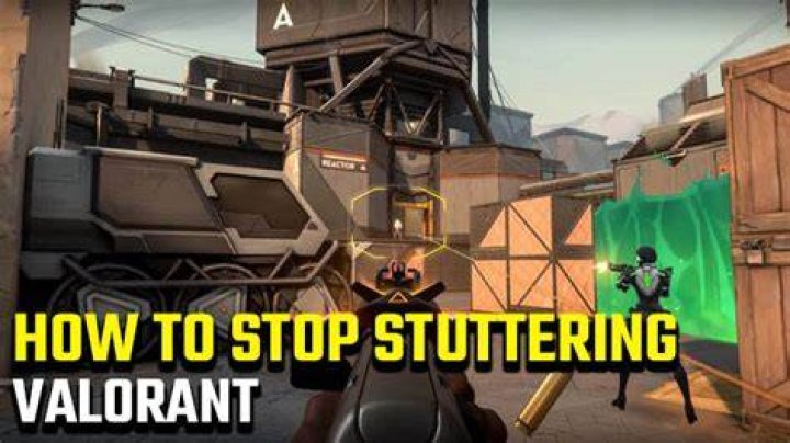 How to fix stuttering in valorant