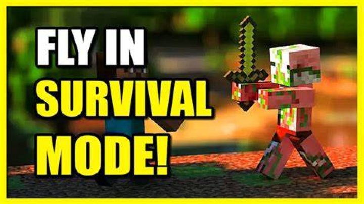 How to fly in survival mode minecraft