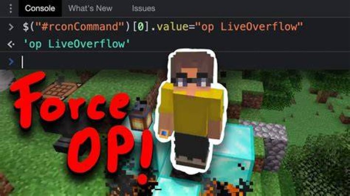 How to force op on minecraft