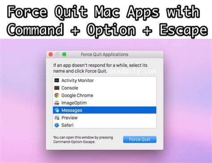 How to force quit minecraft on mac