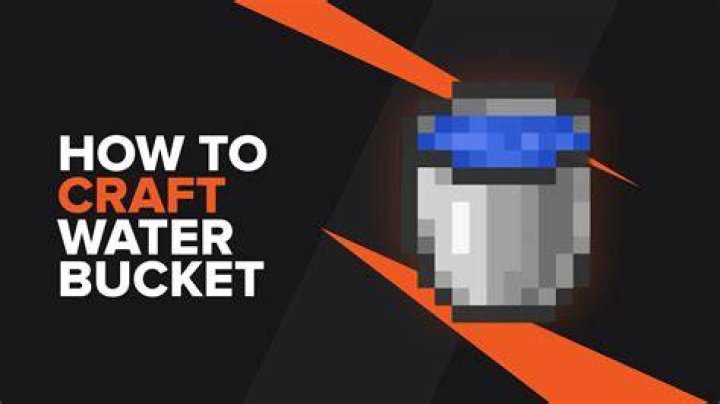 How to get a bucket in minecraft