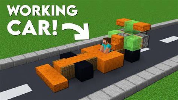 How to get a car in minecraft