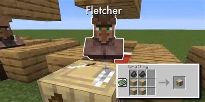 How to get a fletcher in minecraft