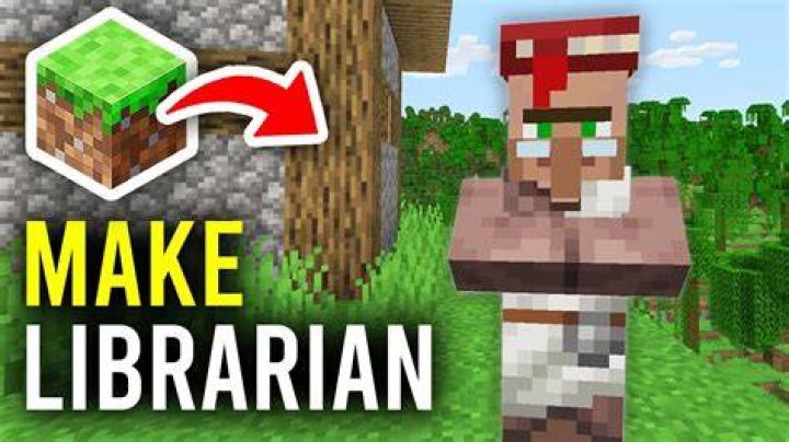 How to get a librarian in minecraft