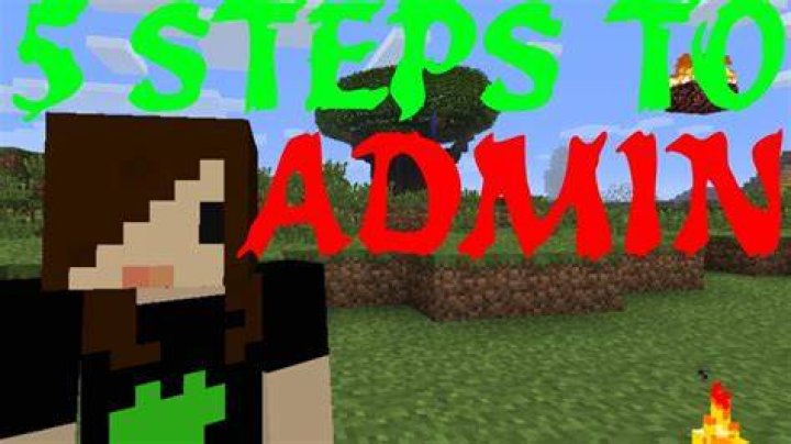 How to get admin on minecraft