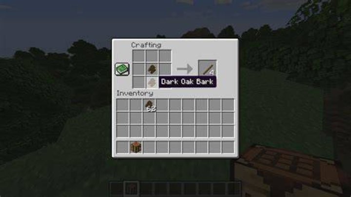 How to get bark in minecraft