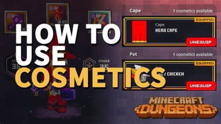 How to get cosmetics in minecraft dungeons