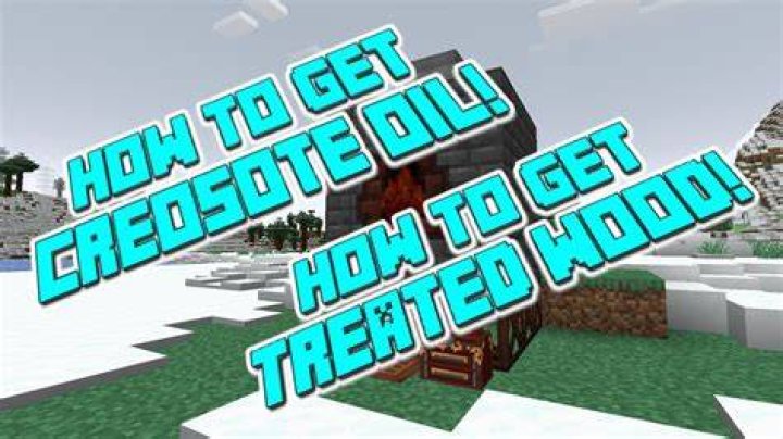 How to get creosote oil minecraft