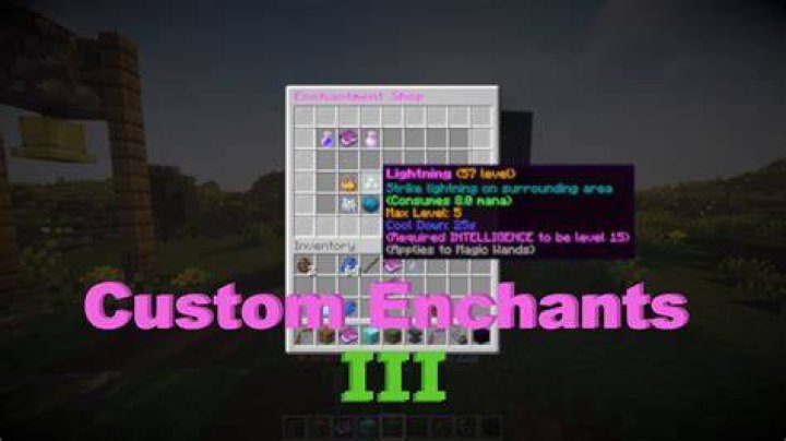 How to get custom enchantments in minecraft