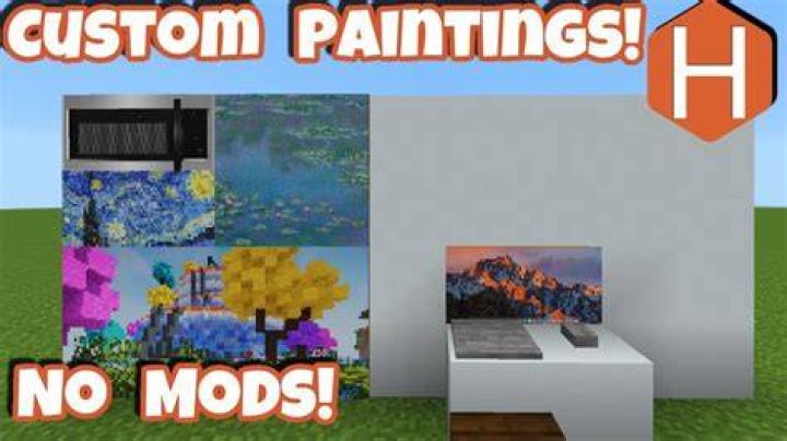 How to get custom paintings in minecraft