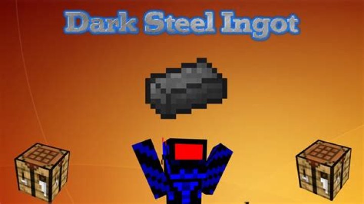 How to get dark steel ingot minecraft