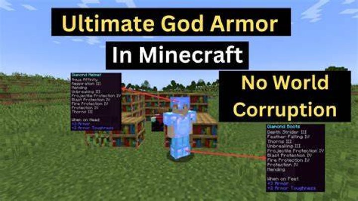 How to get god armor minecraft