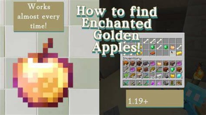 How to get golden apples in minecraft