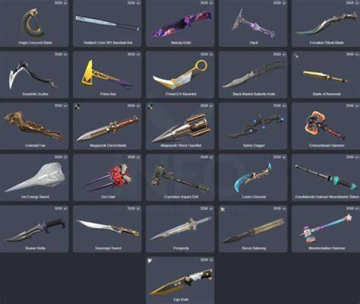 How to get knives in valorant