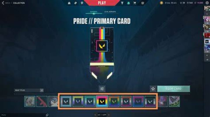 How to get lgbtq valorant cards