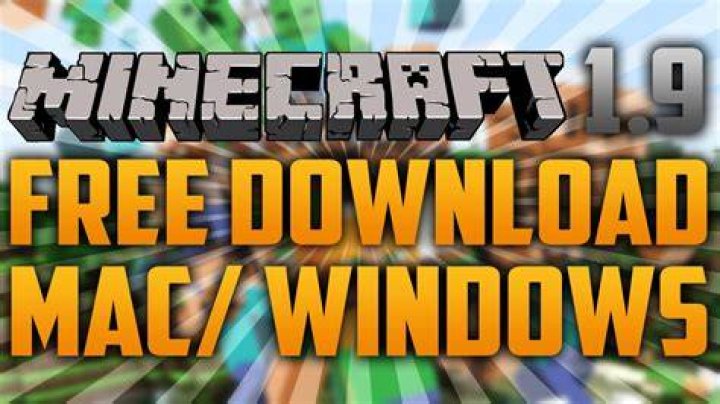 How to get minecraft 1.9 for free