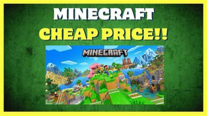 How to get minecraft for cheaper