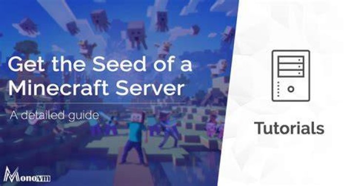 How to get minecraft seed from server