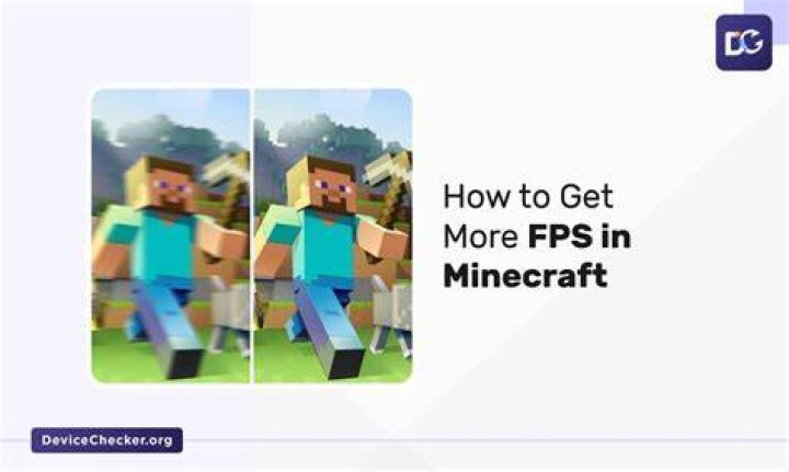 How to get more frames in minecraft