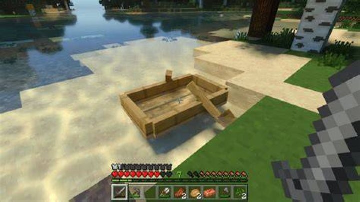 How to get off boat minecraft