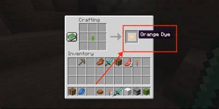 How to get orange dye in minecraft