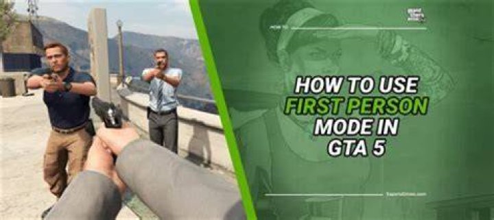 How to get out of first person in gta 5