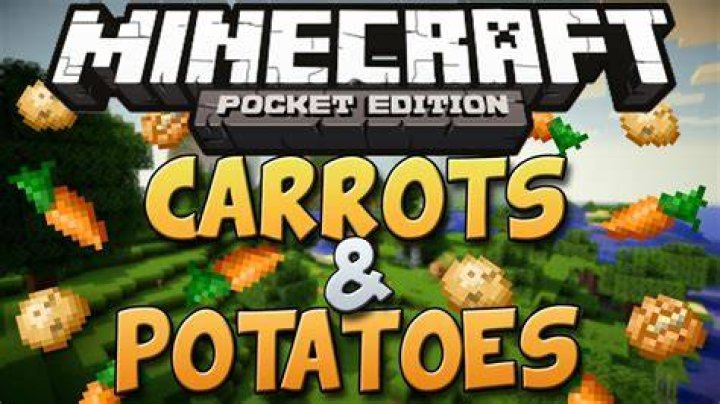 How to get potatoes in minecraft pe