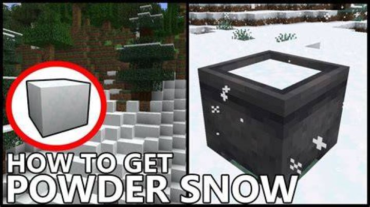How to get powder snow in minecraft