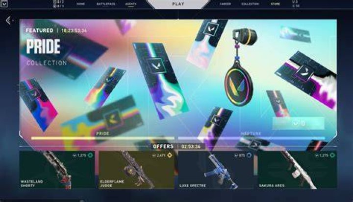 How to get pride valorant card