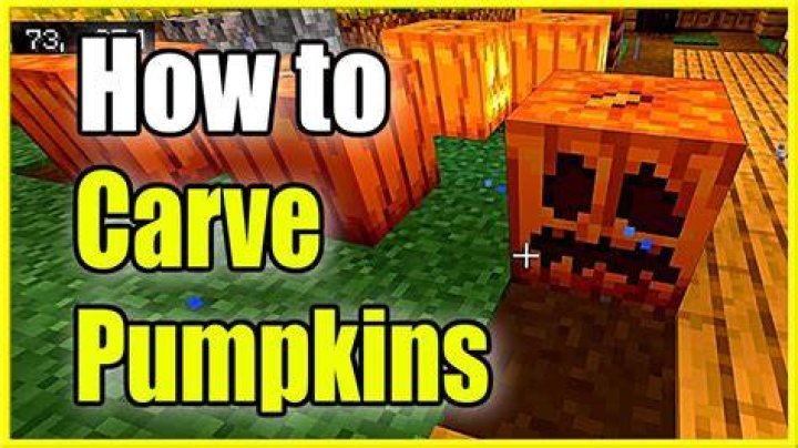 How to get pumpkin head in minecraft