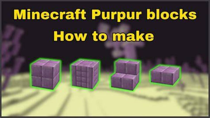 How to get purpur blocks in minecraft