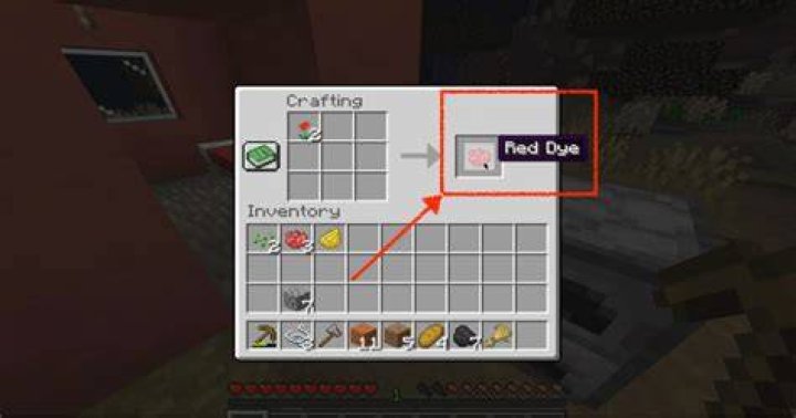 How to get red dye in minecraft