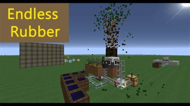 How to get rubber in minecraft