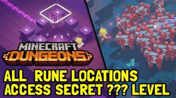 How to get runes in minecraft dungeons