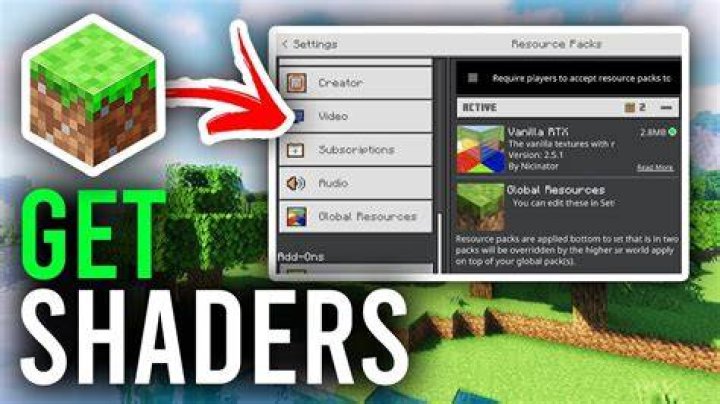How to get shaders in minecraft 1.18