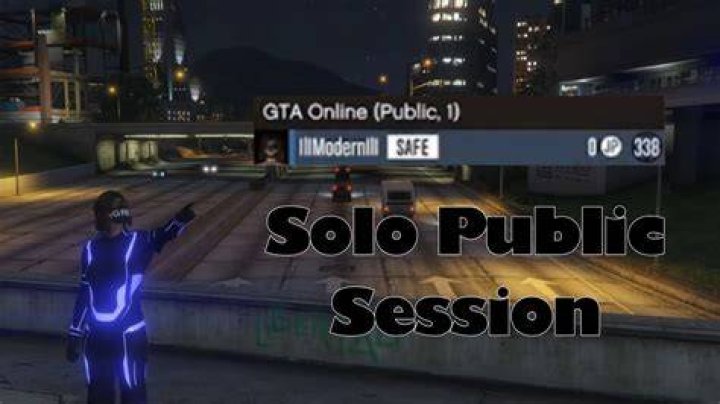 How to get solo public session gta 5