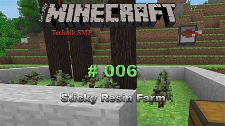 How to get sticky resin in minecraft