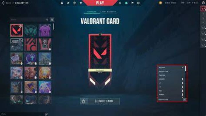How to get the new valorant card