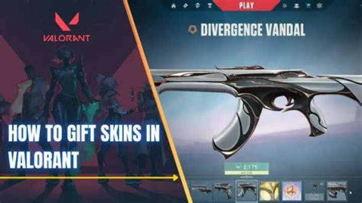 How to gift skins in valorant