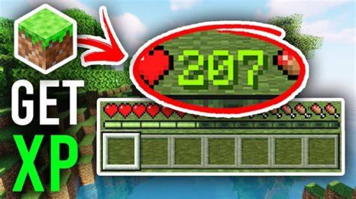 How to give yourself experience in minecraft
