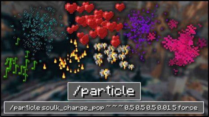 How to give yourself particles in minecraft