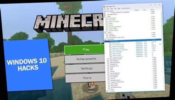 How to hack minecraft windows 10 edition